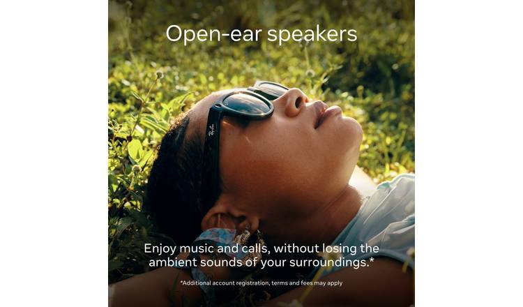 Ray-Ban Meta Skyler - Shiny Black, Transitions Cerulean Blue