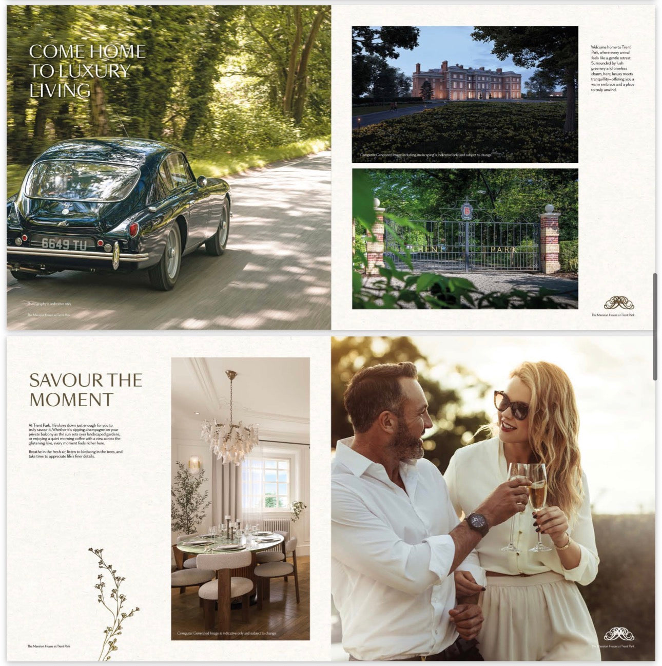 Trent Park — 1 2 3 4 and 5 Bedroom Family Homes — Luxury Town Houses — Apartments — Duplexes — Historic Country Estate — Modern Wellness Amenities — Enfield London — New ✨