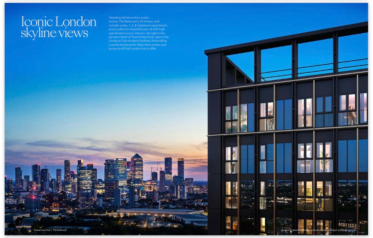 Twelvetrees Park  — Suite 1 2 and 3 Bedroom Ultra Luxury Homes — 24 Hr Concierge and World Class Amenities — West Ham London — E16