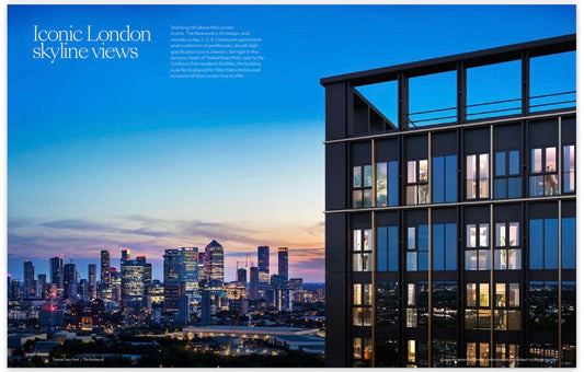 Twelvetrees Park  — Suite 1 2 and 3 Bedroom Ultra Luxury Homes — 24 Hr Concierge and World Class Amenities — West Ham London — E16