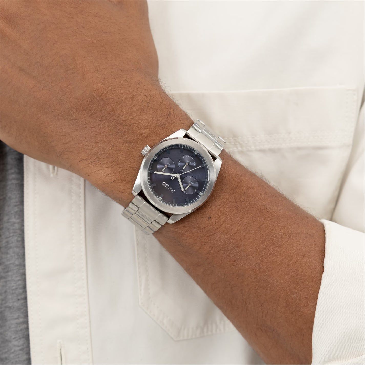 Gents HUGO #BRIGHT SPORT Bracelet Watch