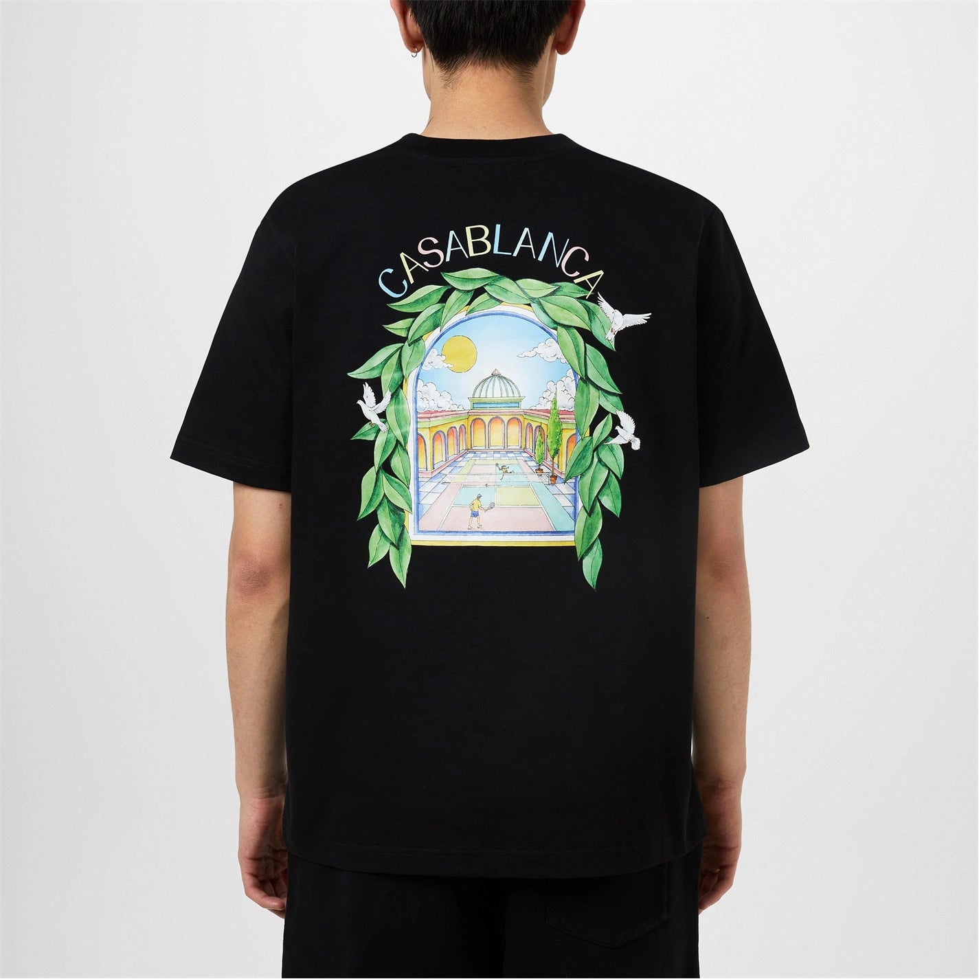 Men's Graphic Cotton L'Arche Tennis Club T-Shirt