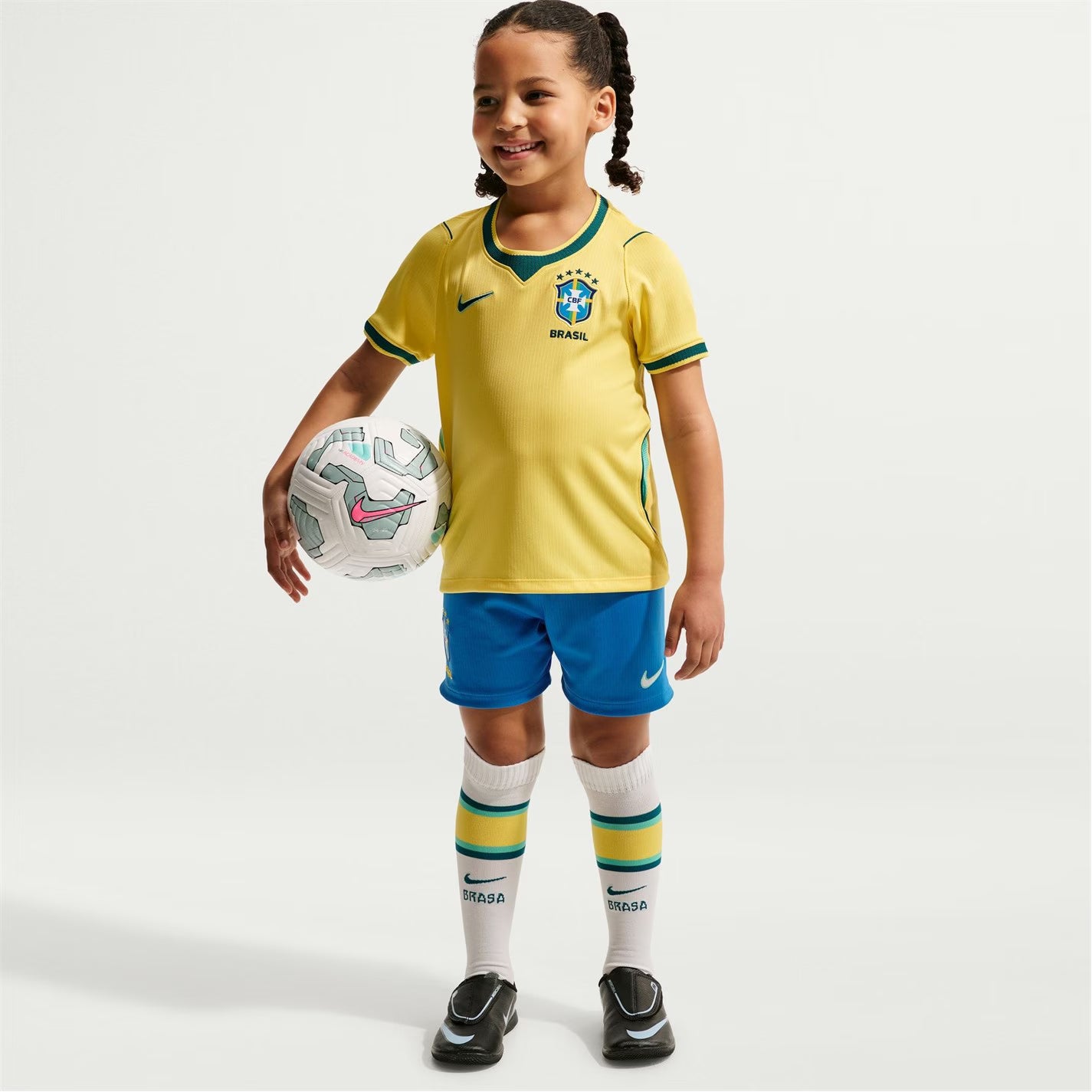 Nike Unisex Kids Brazil World Cup™ 2026 Mini Kit