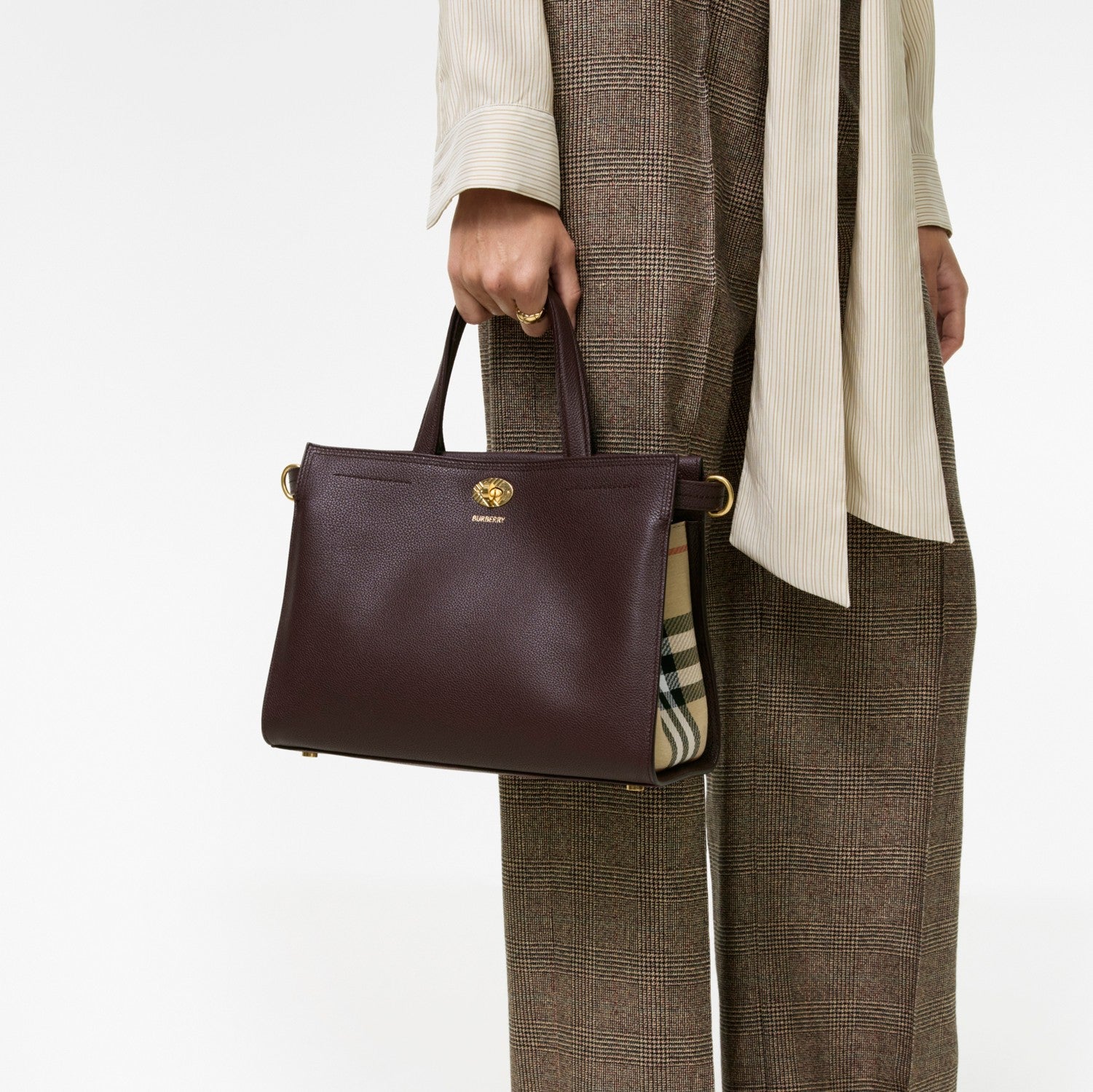 Small Cotswolds Check Tote