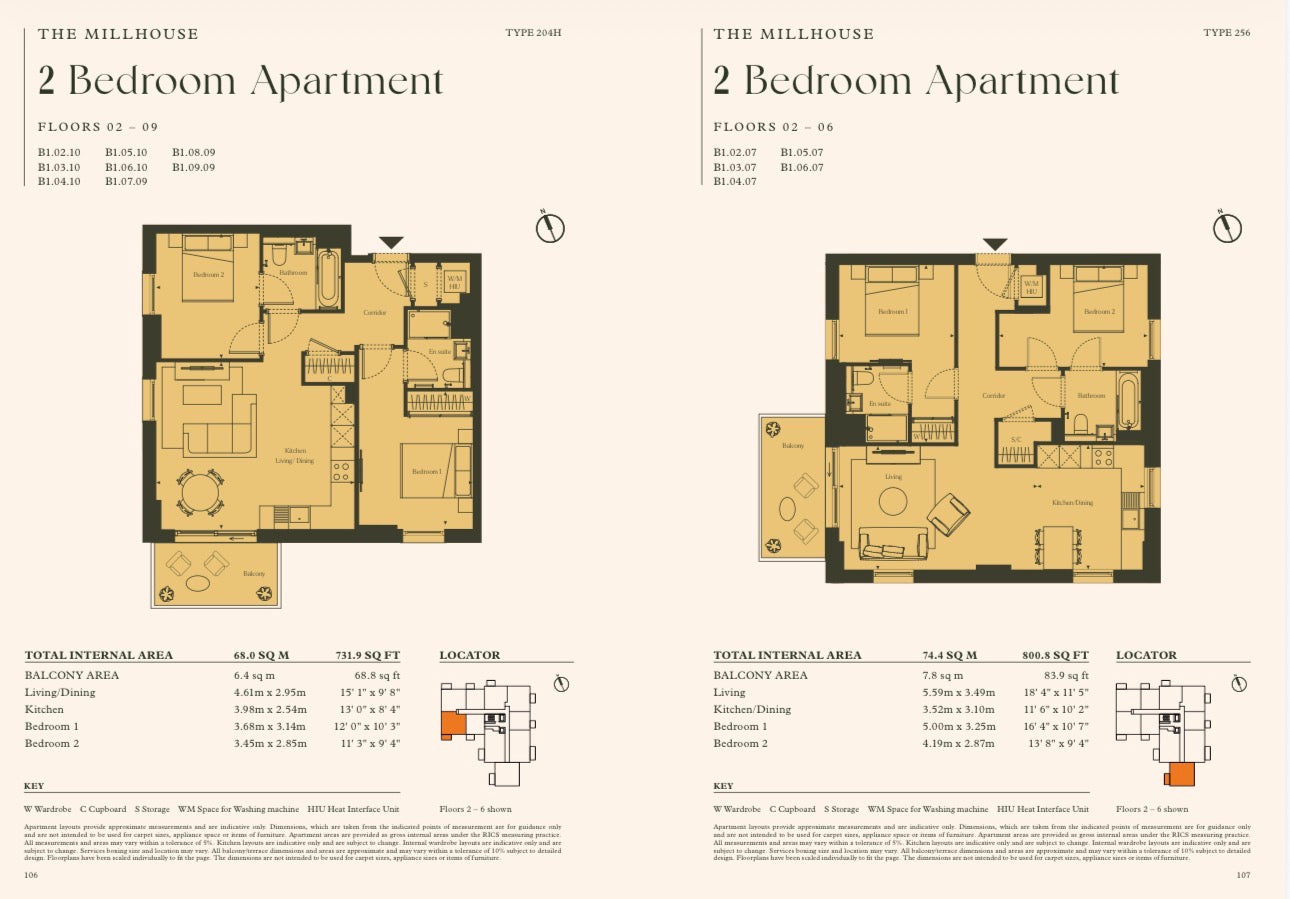 Heron Wharf — New Build 1-2-3 Bedroom Homes — Wellness Amenities — Zone 2 and 3 Canary Wharf London