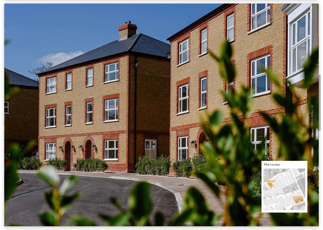 Trent Park — 1 2 3 4 and 5 Bedroom Family Homes — Luxury Town Houses — Apartments — Duplexes — Historic Country Estate — Modern Wellness Amenities — Enfield London — New ✨