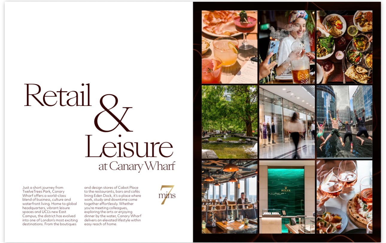 Twelvetrees Park  — Suite 1 2 and 3 Bedroom Ultra Luxury Homes — 24 Hr Concierge and World Class Amenities — West Ham London — E16