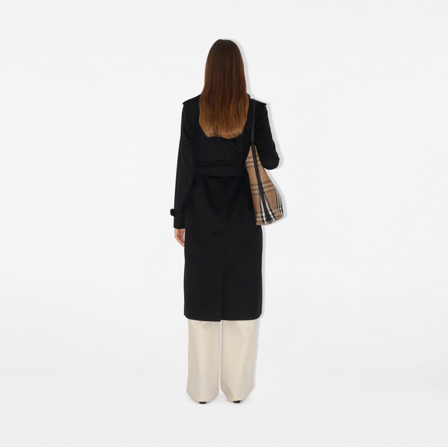 Long Cashmere Kensington Trench Coat