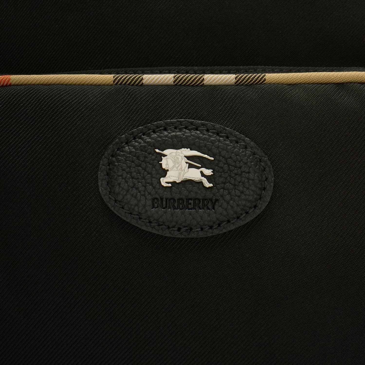 Check Trim Backpack