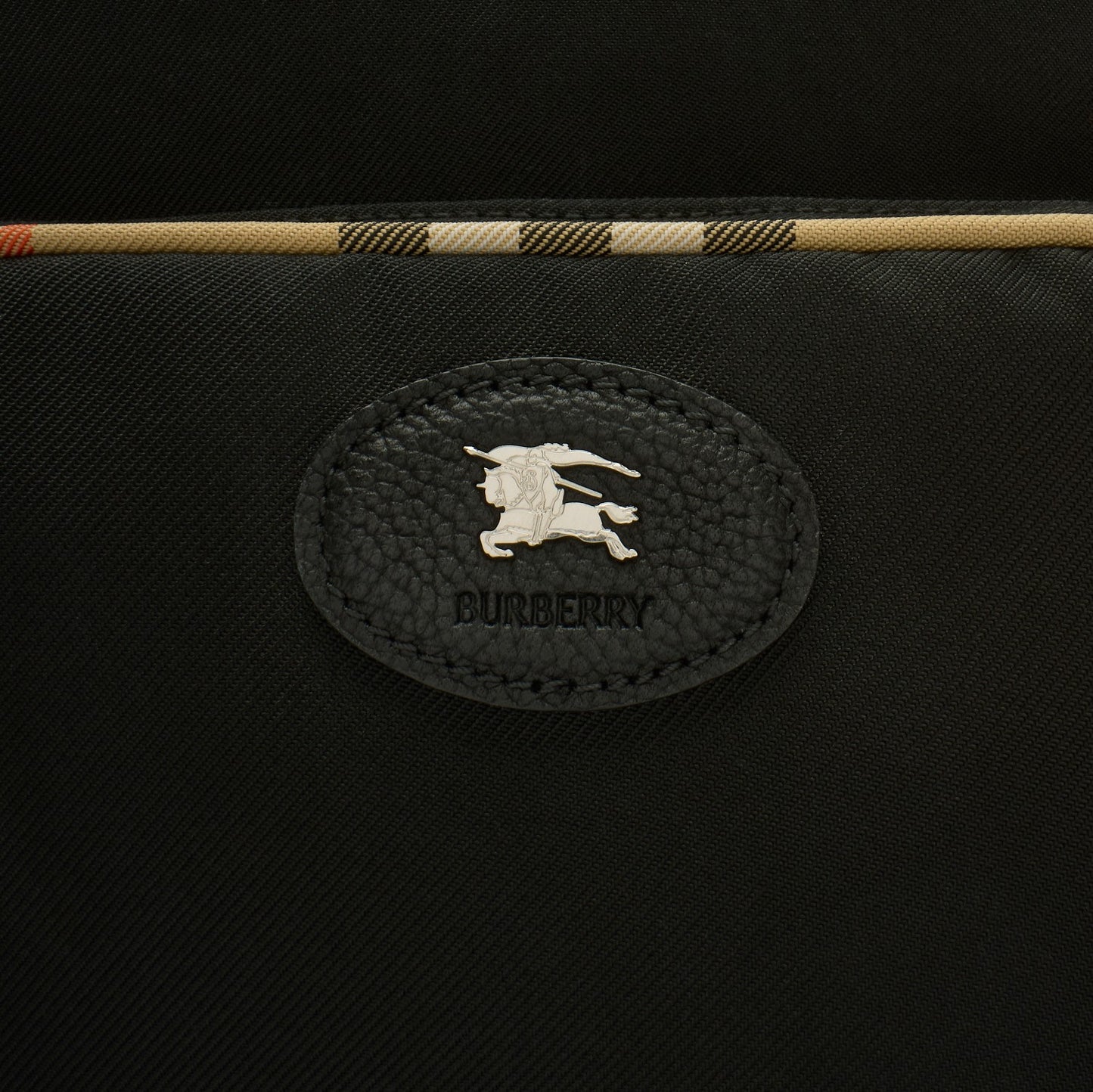Check Trim Backpack