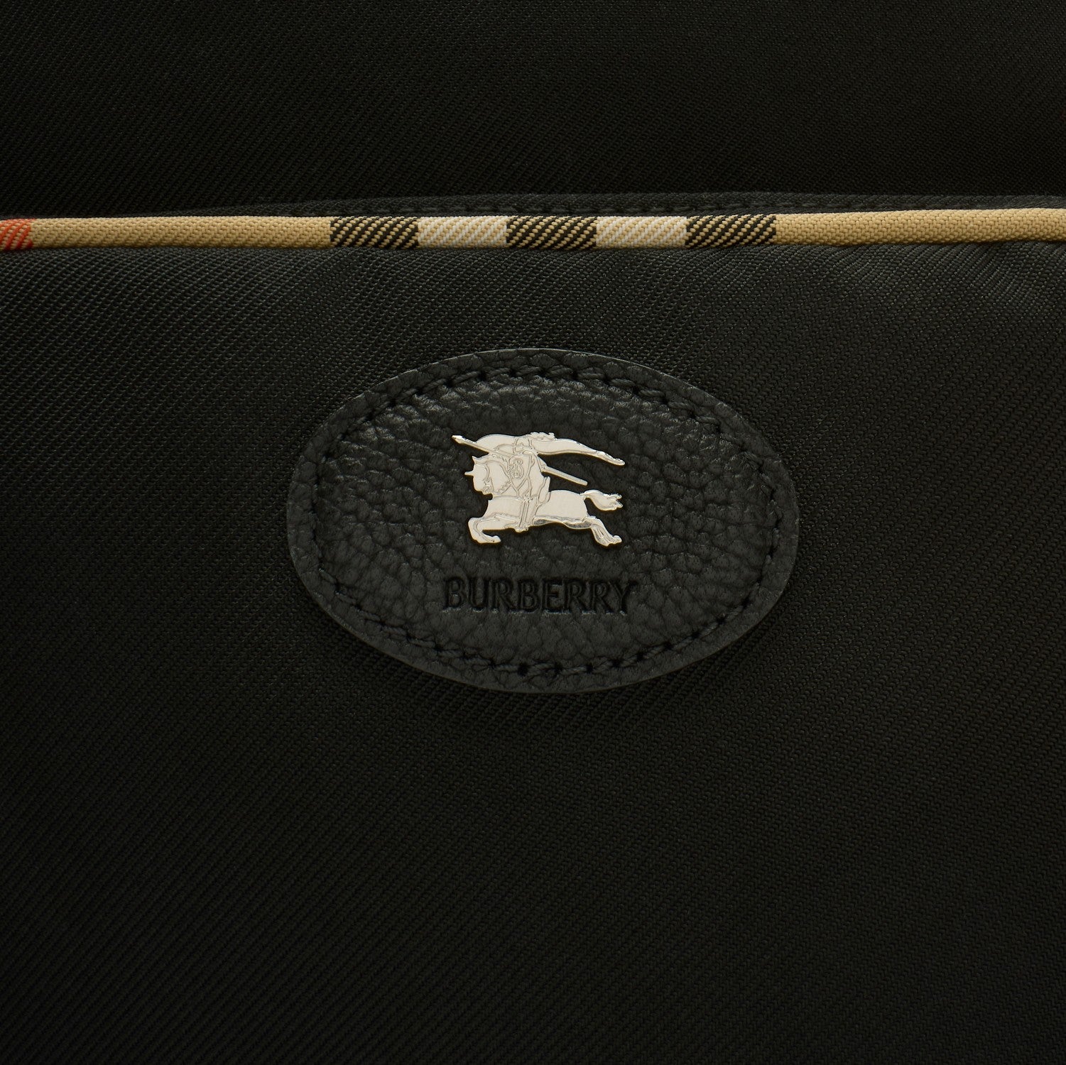 Check Trim Backpack