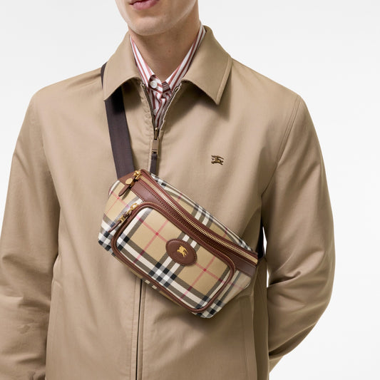 Check Belt Bag