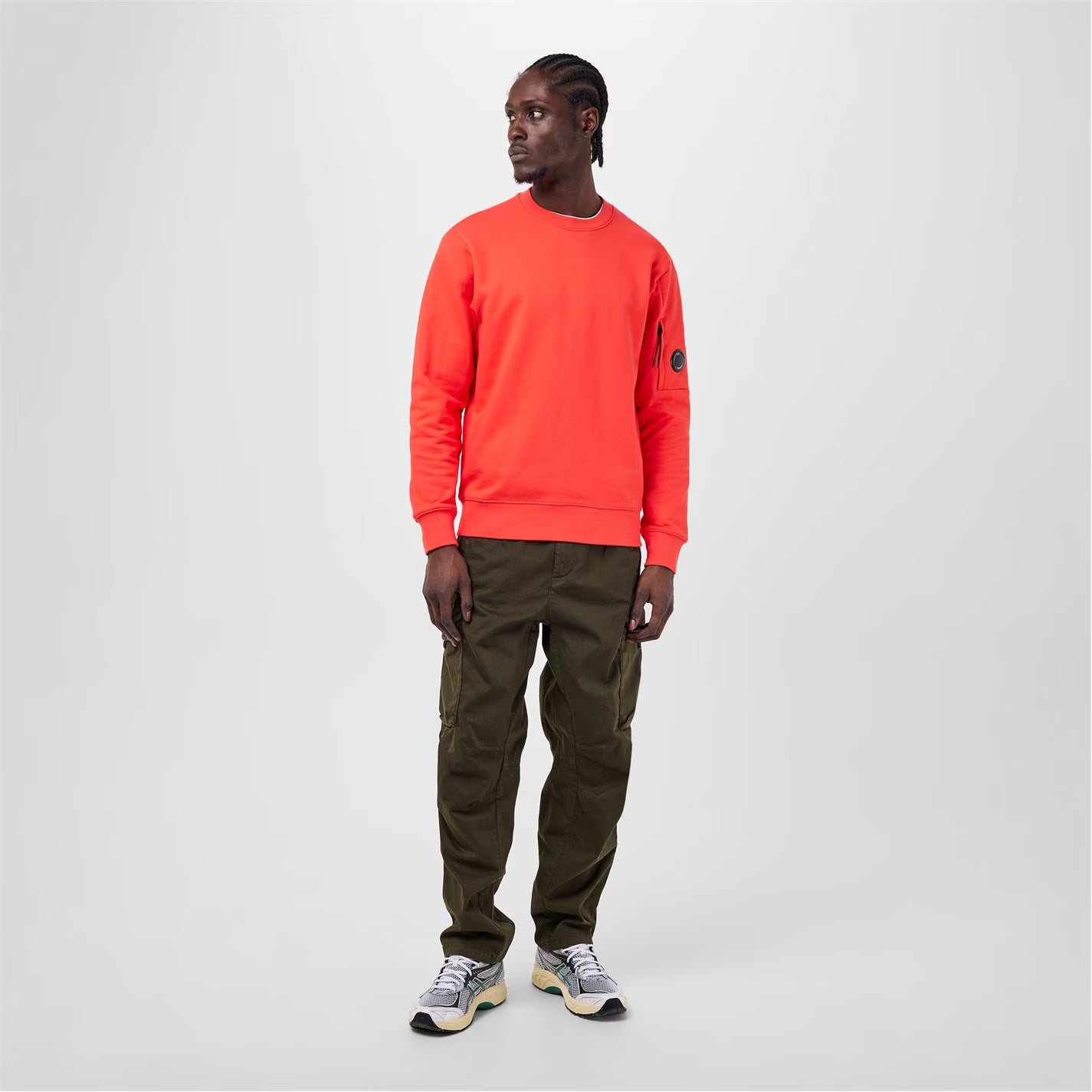 CP COMPANY Men's Lens Crew-neck Sweatshirt