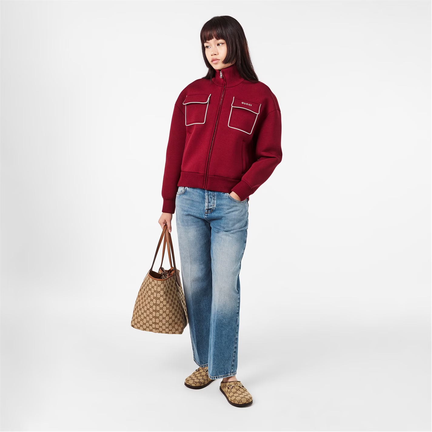 GUCCI Women's Stretch Slim Fit Jeans