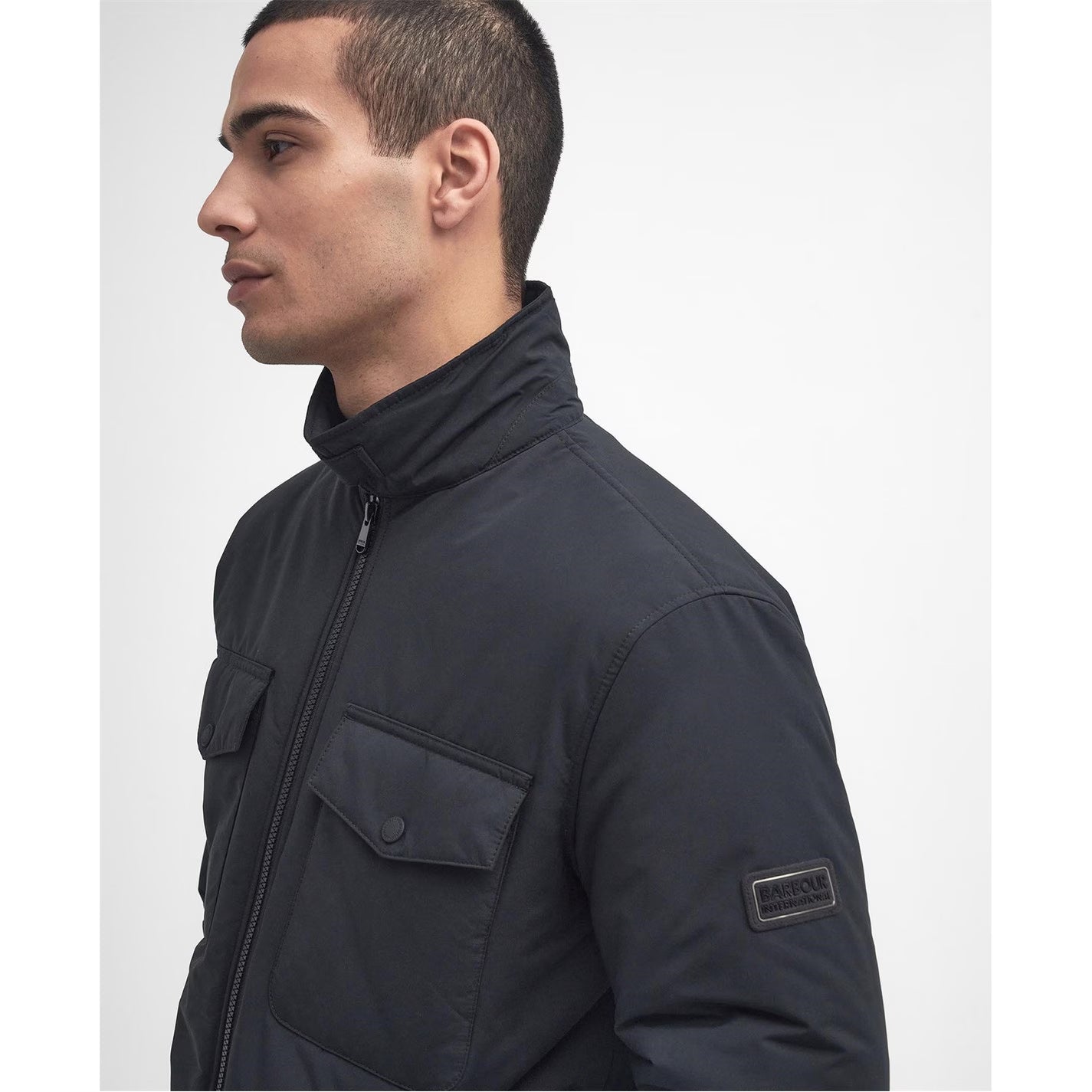 Men's Distill Quilted Long Sleeve Overshirt