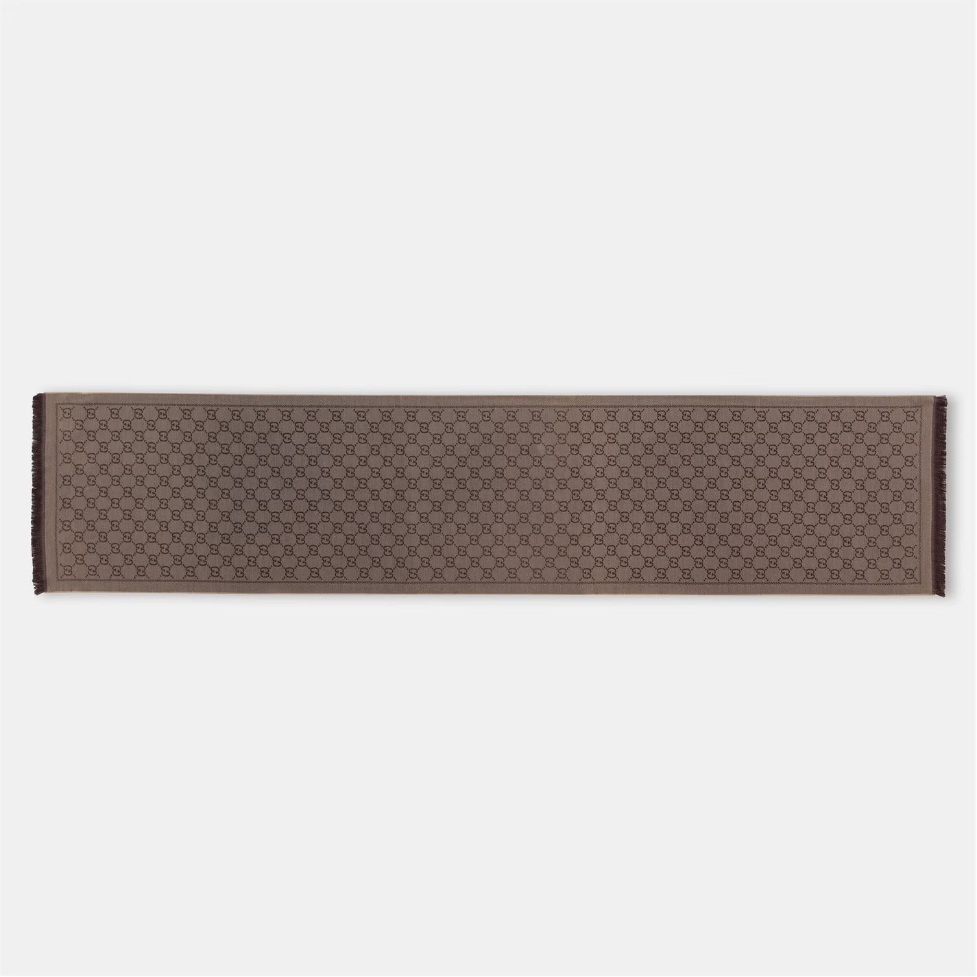Women's GG Logo Wool Scarf