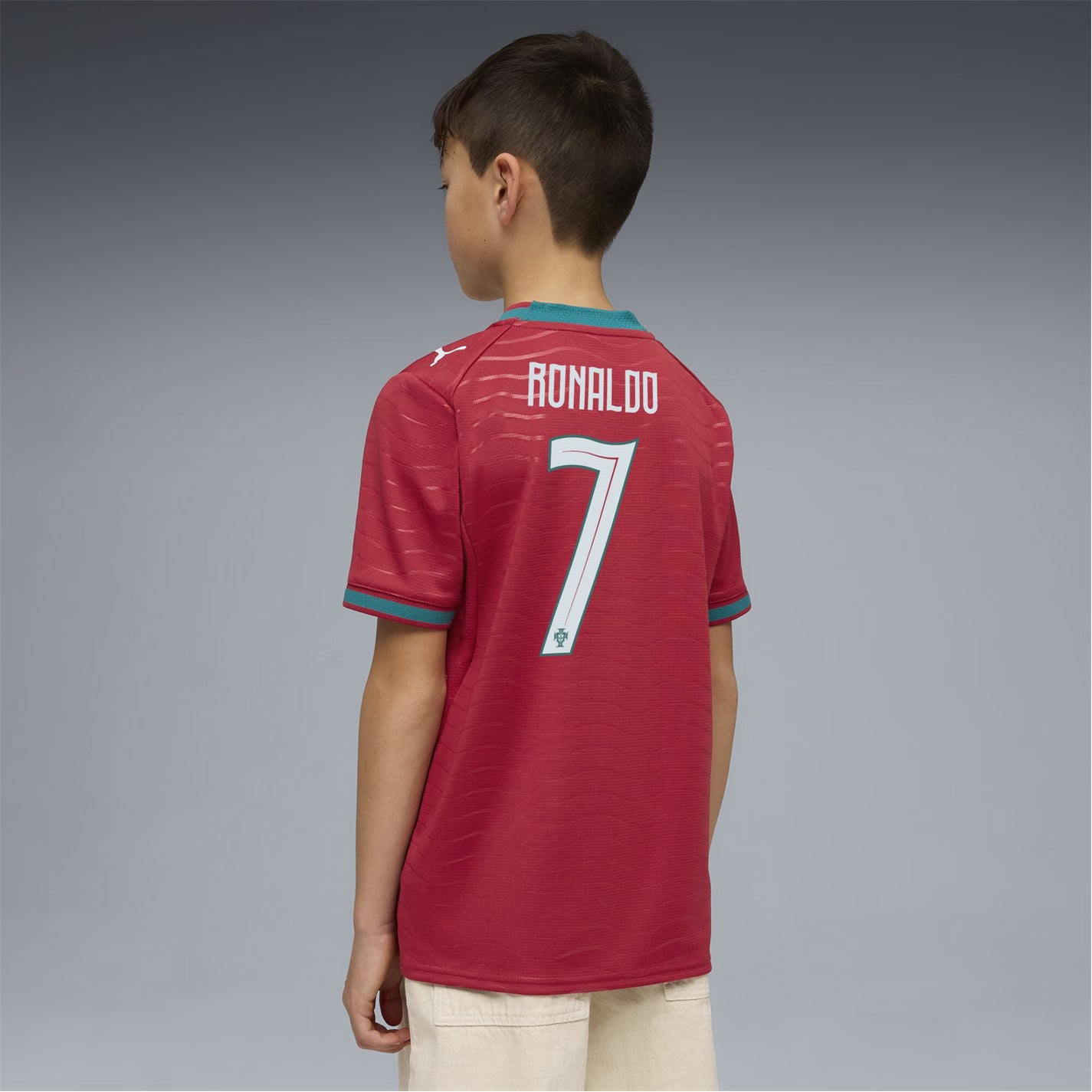 Puma Portugal Ronaldo Home Shirt World Cup 2026 Juniors