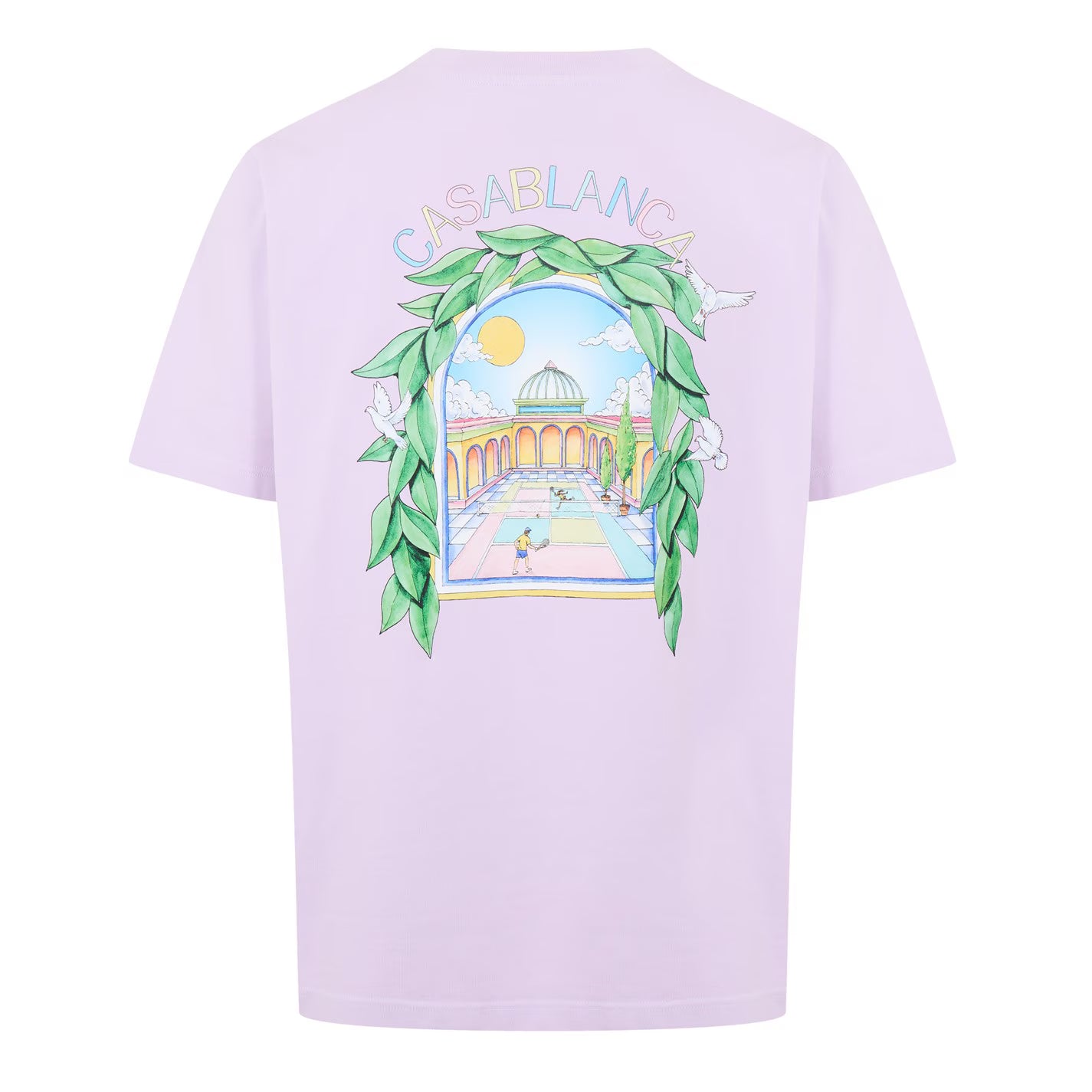 Men's Graphic Cotton L'Arche Tennis Club T-Shirt