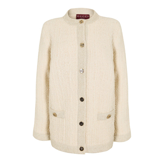 Gucci Women's Tweed Cardigan