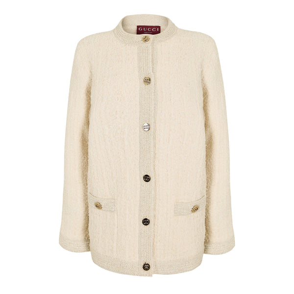 Gucci Women's Tweed Cardigan