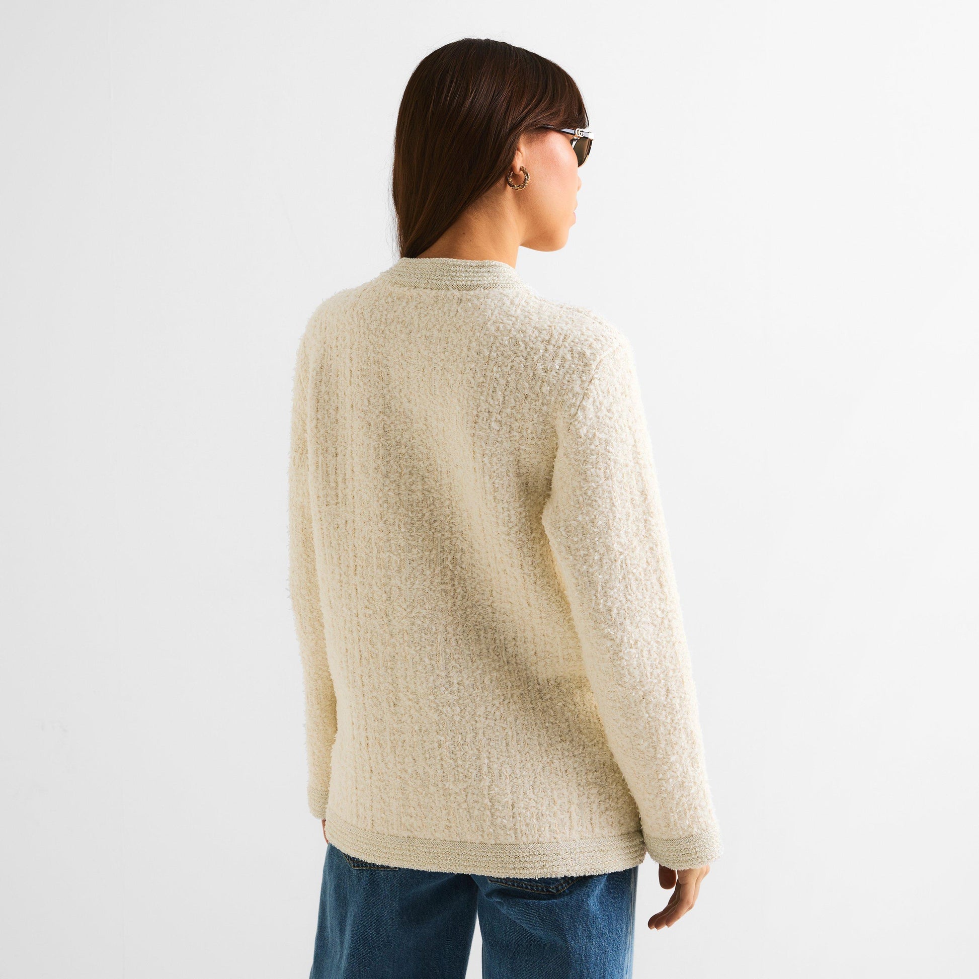 Gucci Women's Tweed Cardigan