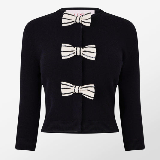 Valentino Cardigan With Embroidered Bows