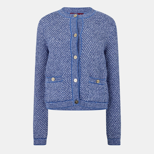 Gucci Cotton Crewneck Cardigan
