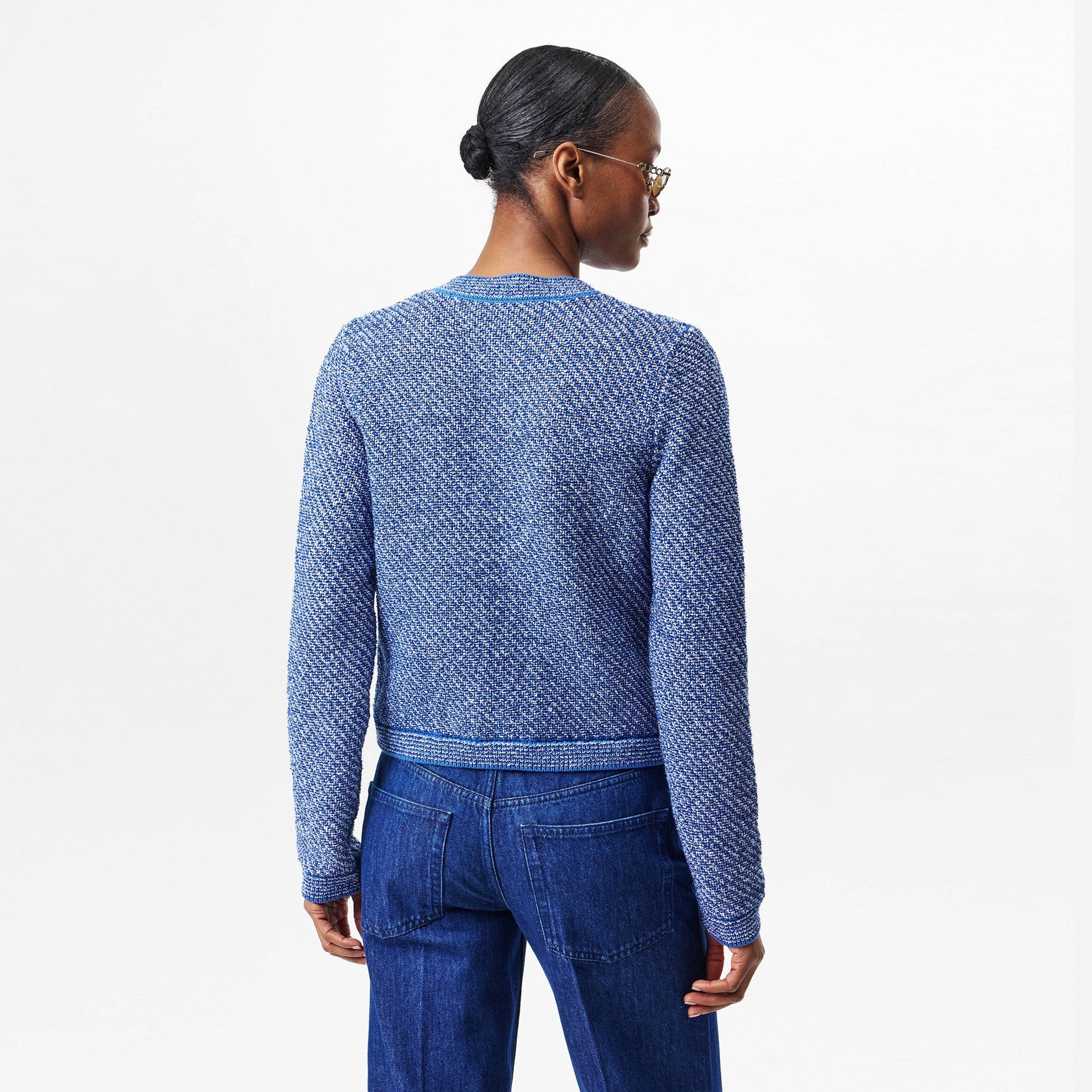 Gucci Cotton Crewneck Cardigan