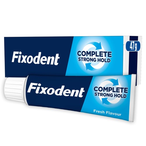 Fixodent Fresh Flavour Complete Strong Hold Tube 47g
