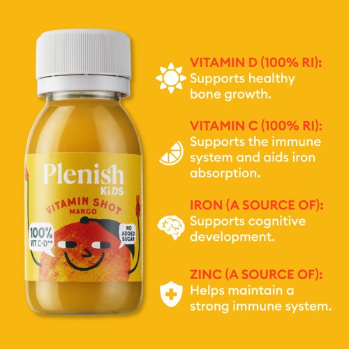 Plenish Kids Mango Shot Multipack