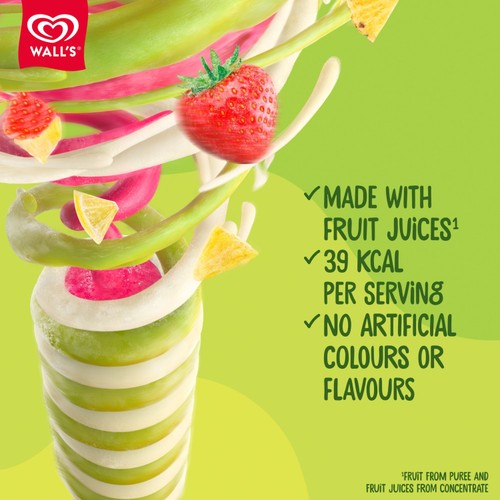 Twister Mini Pineapple Ice Cream Lollies