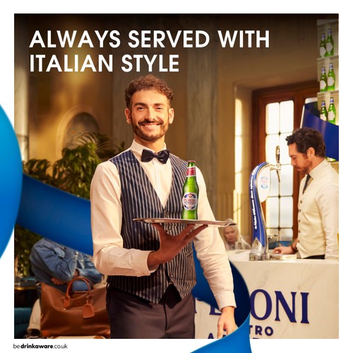 Peroni Nastro Azzurro Gluten Free Beer Lager Bottles