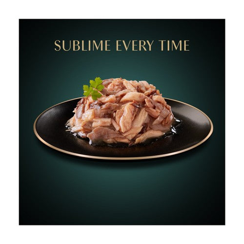 Sheba Fillets Cat Food Tray Chicken and MSC Tuna in Gravy