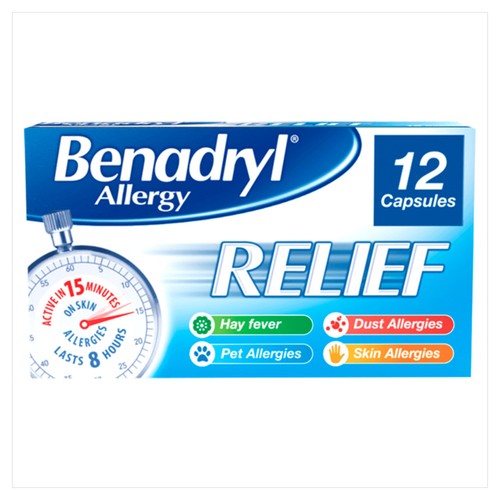 Benadryl Allergy Relief Capsules