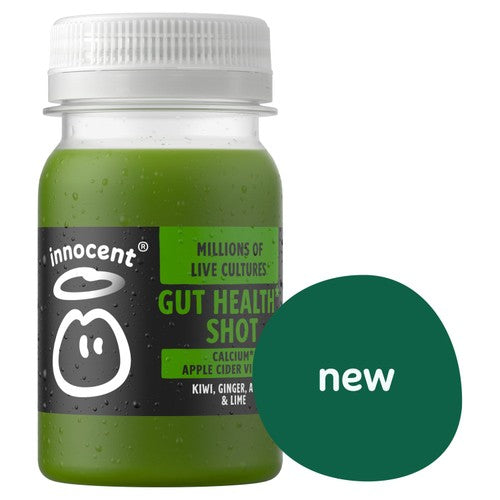 Innocent Gut Health, Kiwi, Ginger, Apple & Lime Shot