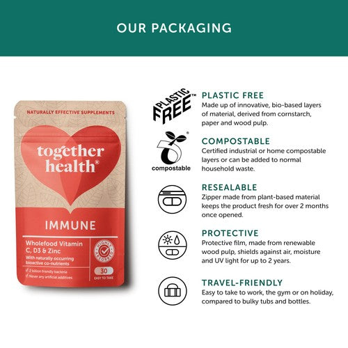 Together Health Immune Vitamin C, D3 & Zinc