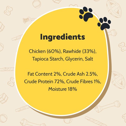Good Boy Chewy Twists with Chicken Dog Treats