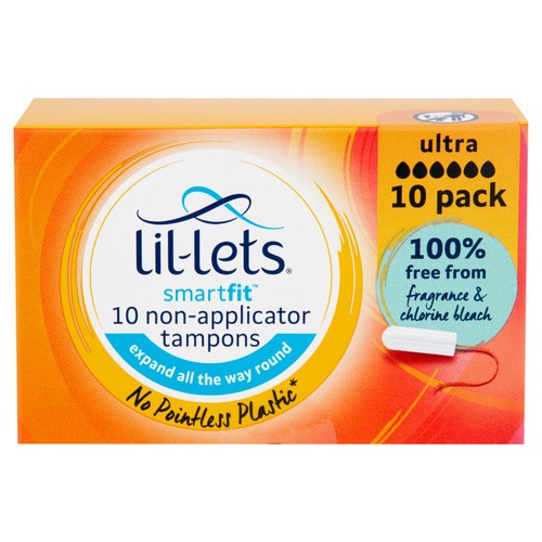Lil-Lets Smartfit Non-Applicator Tampons Ultra