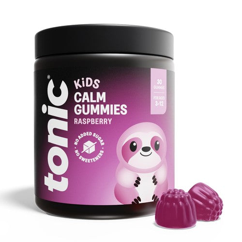 Tonic Health Kids Calm Gummy 3-12 Yrs x 30 Raspberry