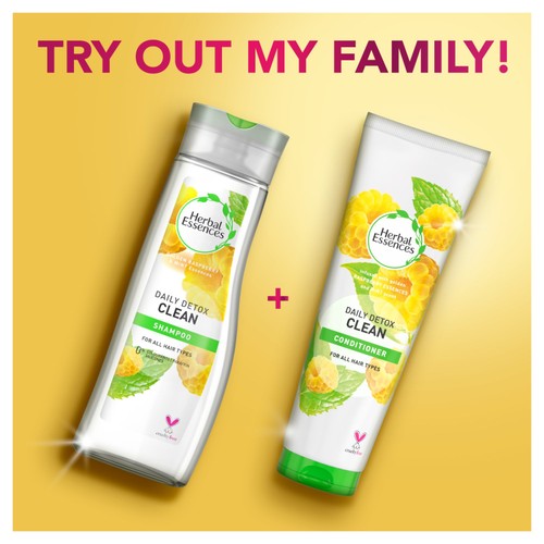 Herbal Essences Detox Golden Raspberry & Mint Shampoo