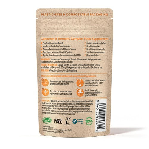 Together Health Turmeric & Curcumin Supplement
