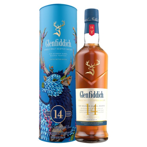 Glenfiddich 14 Bourbon Barrel Reserve