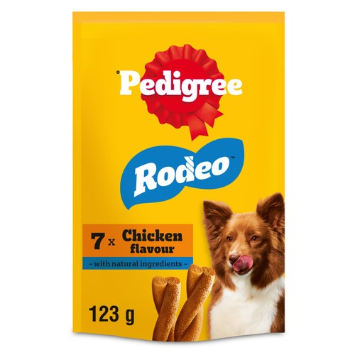 Pedigree Rodeo Adult Dog Treats Chicken