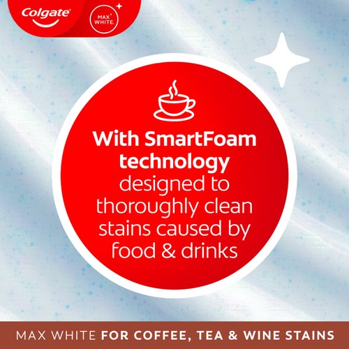 Colgate Max White For Coffee, Tea & Wine Whitening Toothpaste 75ML