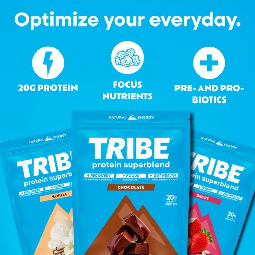 TRIBE Superblend Protein Powder Vanilla