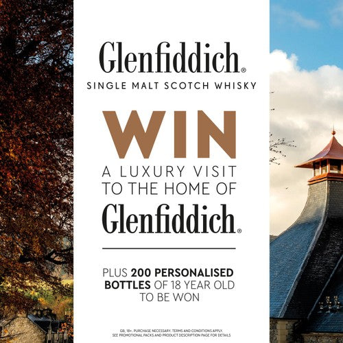 Glenfiddich 12 Year Old Single Malt Scotch Whisky