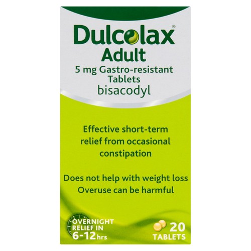 Dulcolax Adult 5 mg Gastro-resistant Tablets