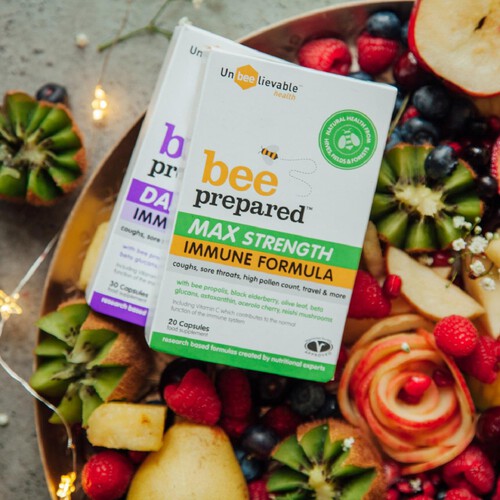 Unbeelievable Health Bee Prepared Max Strength Immune Formula Capsules