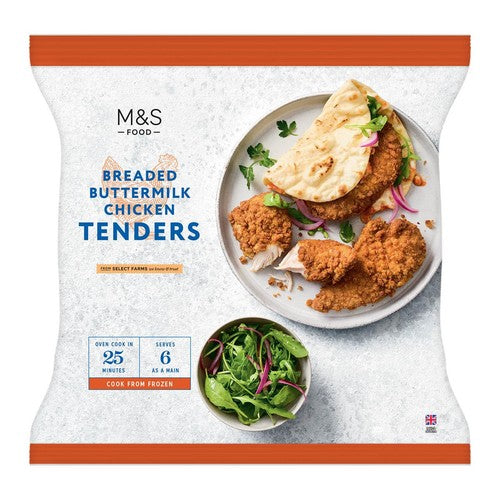 M&S Breaded Buttermilk Chicken Tenders Frozen