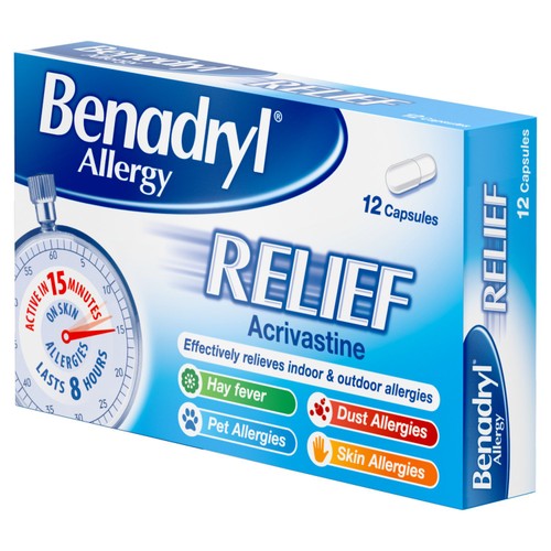 Benadryl Allergy Relief Capsules